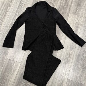 Elegant Black Women's Pantsuit